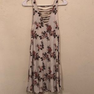 Rue 21 Rose Floral Shift Dress